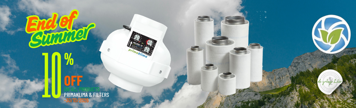 End of Summer — 10% off Primaklima & filters