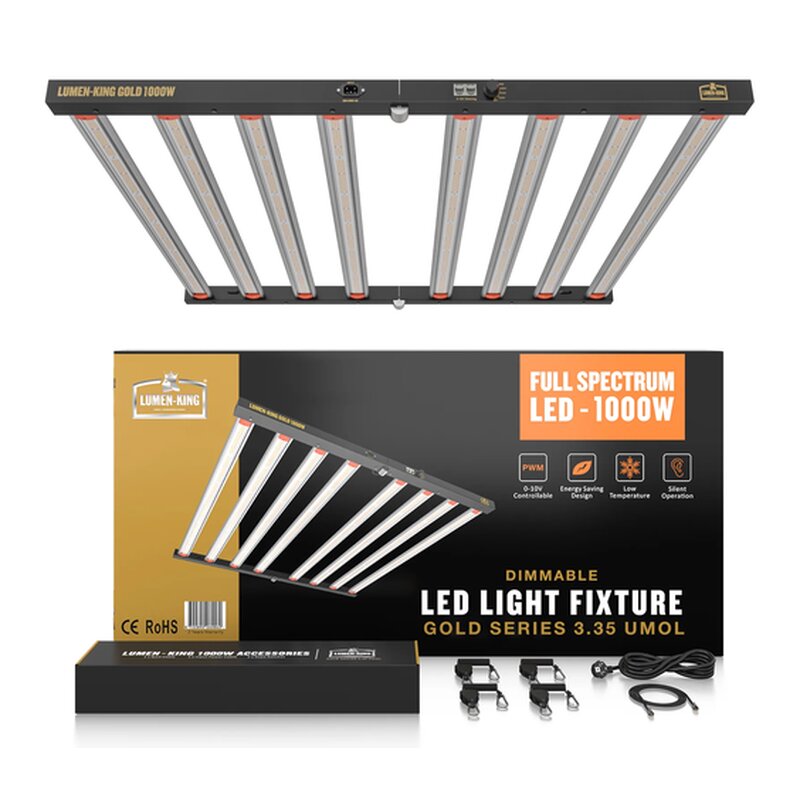 Lumen King Gold Series 1000W LED
