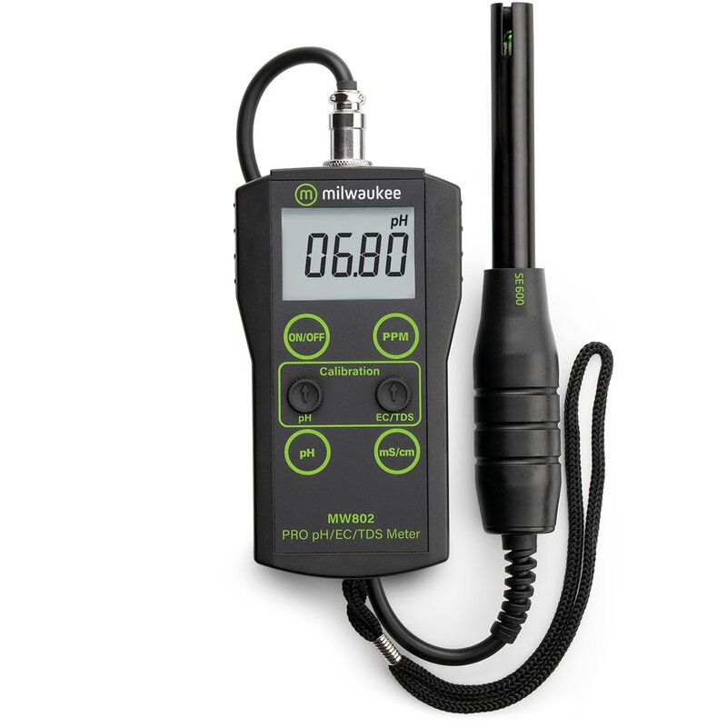 Dispositivo Combinado Milwaukee pH/EC MW802