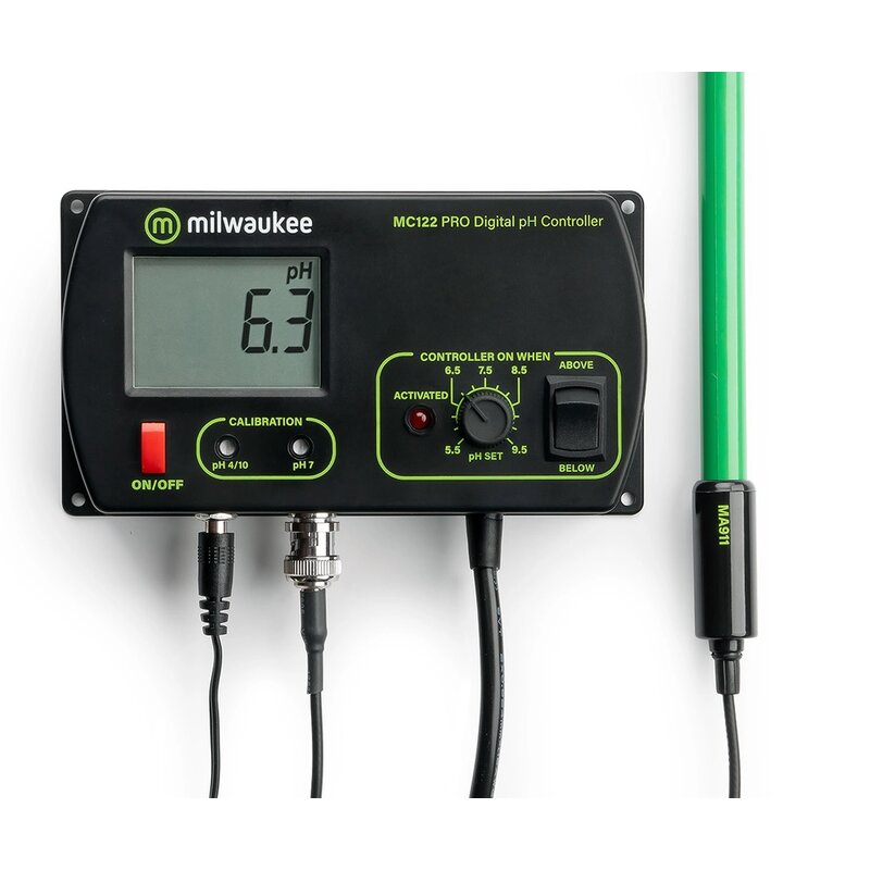 Milwaukee pH-Monitor + Pumpenanschluss MC122