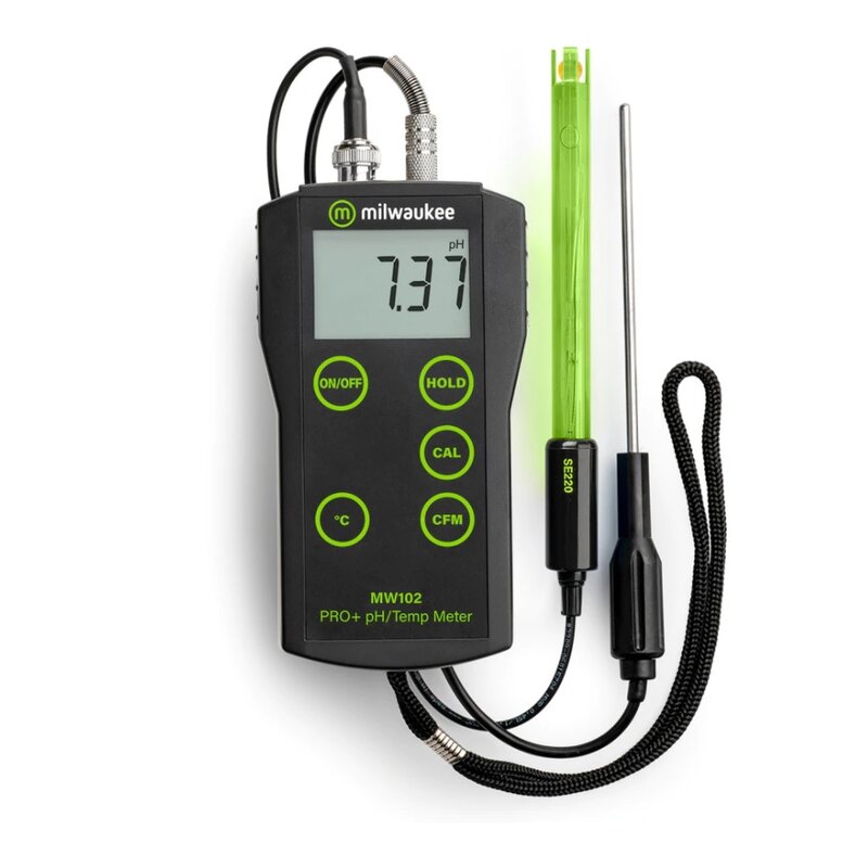 Milwaukee Mesureur pH/Temp MW102 PRO+