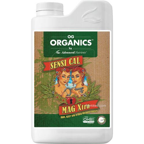 OG Organics Sensi Cal-Mag Xtra label detail with nutrient composition