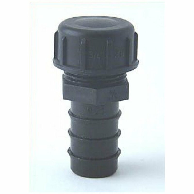Bouchon d'Extrémité PE 32mm x 3/4" Filetage Mâle