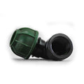 Coude PE 20mm-3/4" Filetage Femelle, à Visser