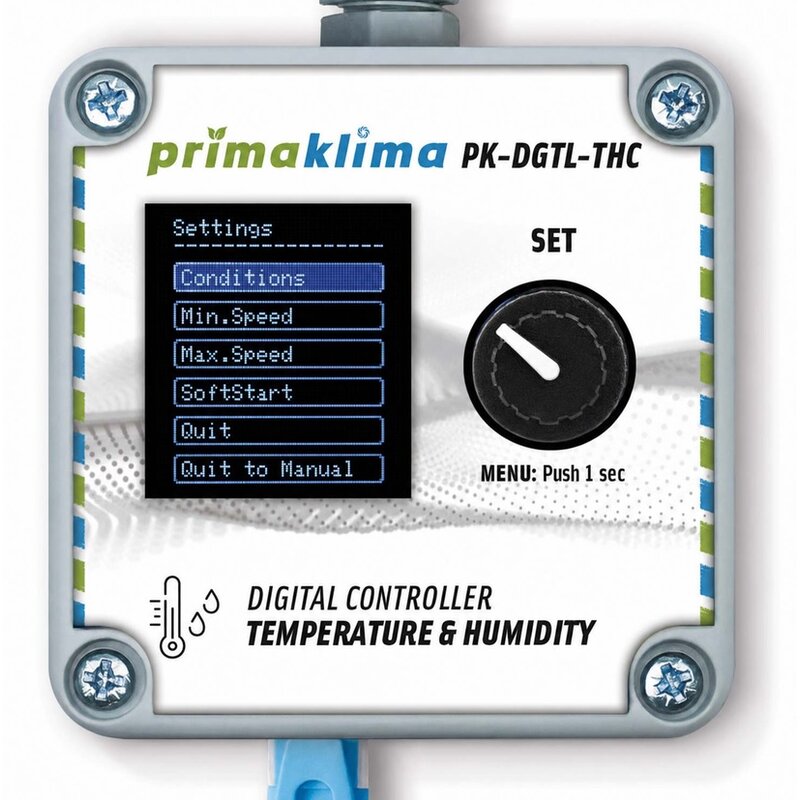 Prima Klima Digital Controller Temperature Humidity