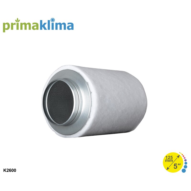 Filtre à charbon Prima Klima ECO Edition 250m³/h – bride 125mm