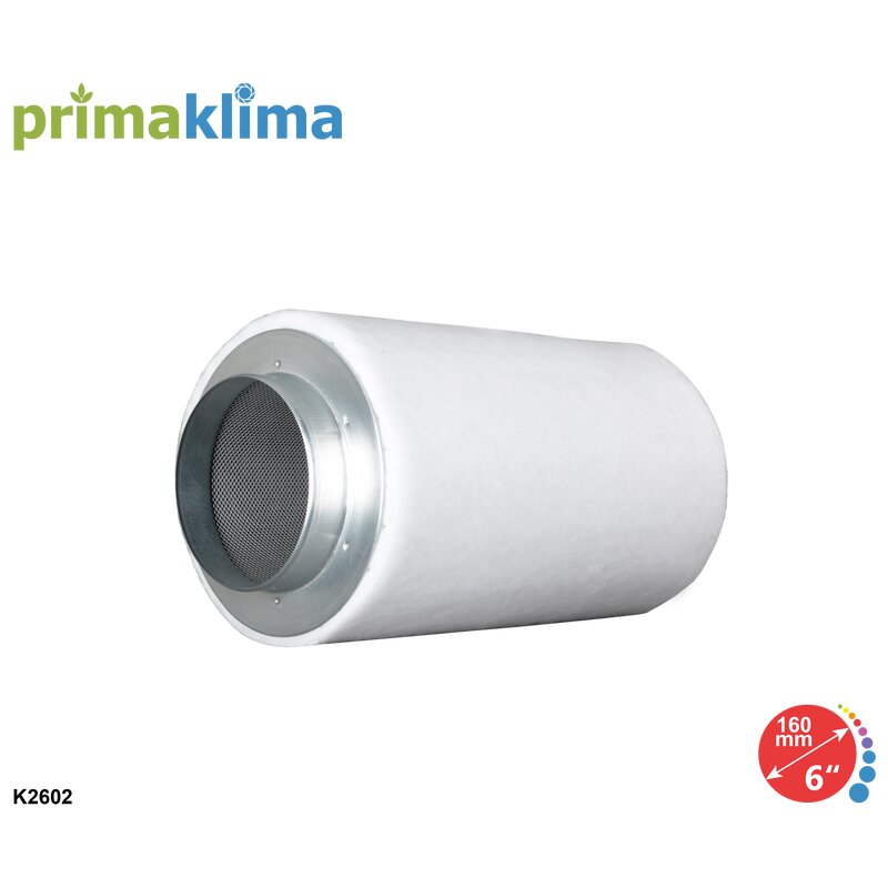 Filtre à charbon Prima Klima ECO Edition 450m³/h – bride 160mm