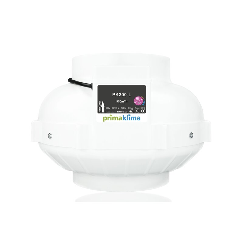 Prima Klima I Speed Radial Ventilator 200L – 950m³/h