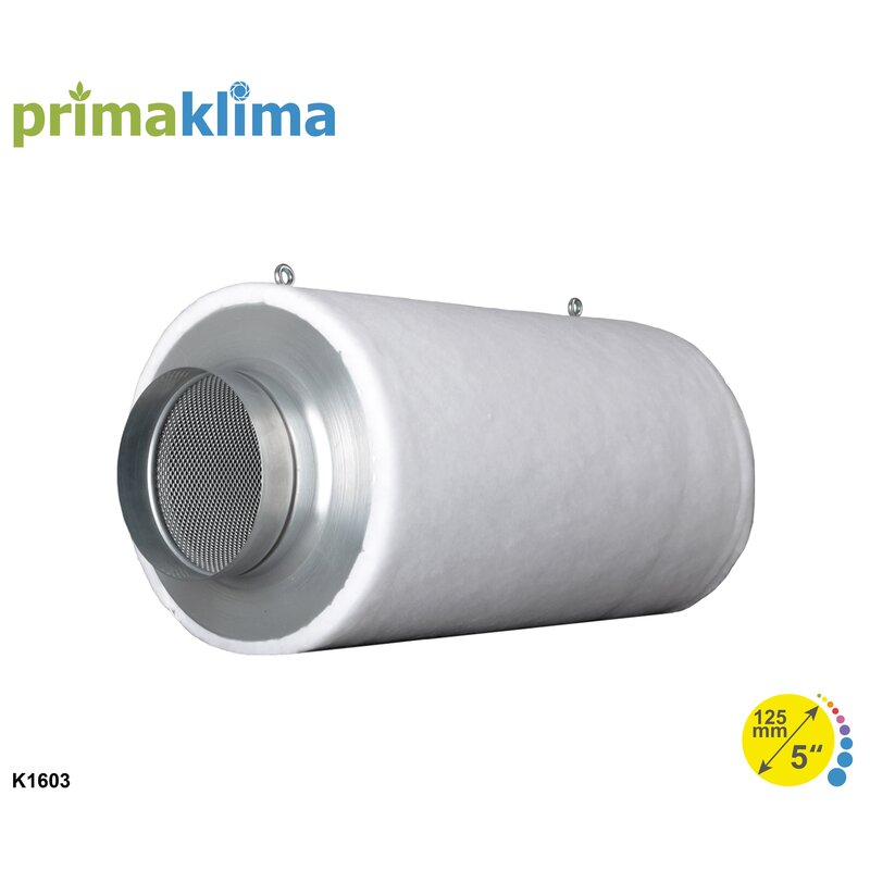 Filtre à charbon Prima Klima K1603 INDUSTRY Edition 360m³/h – bride 125mm