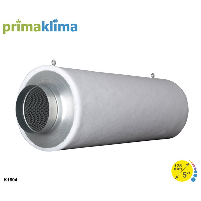 Filtre à charbon Prima Klima K1604 INDUSTRY Edition 480m³/h – bride 125mm