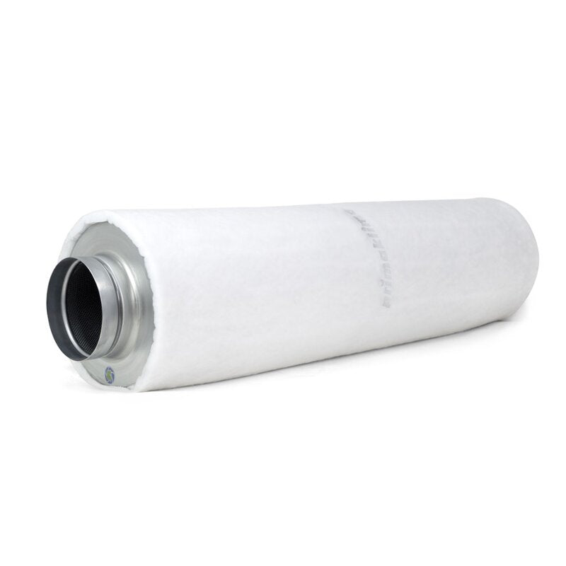 Prima Klima K1604-WHSPEC Industry Edition carbon filter with 125 mm flange and 800 mm metal housing