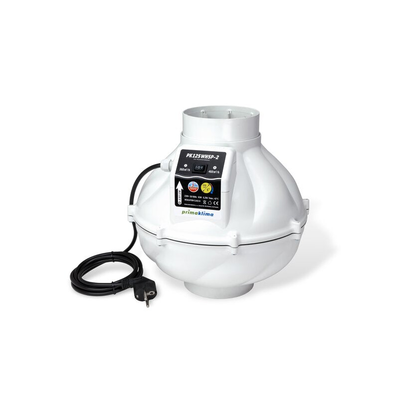 Prima Klima Whisperblower 2-stufig 125mm – 360/460m³/h