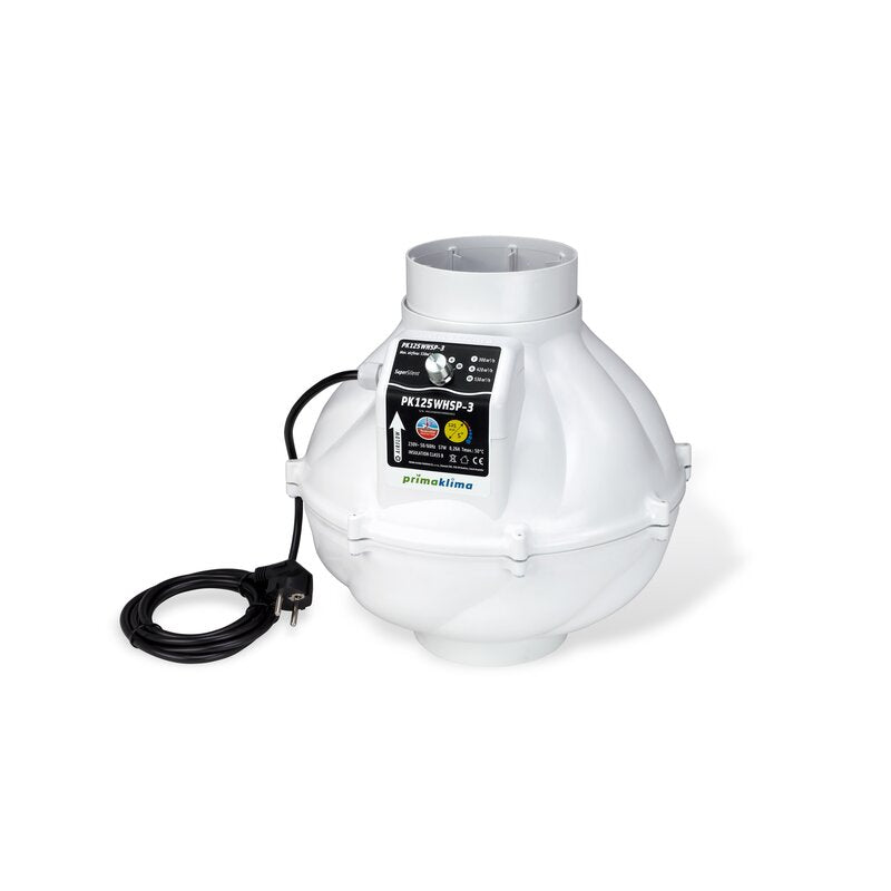 Prima Klima Whisperblower 3-Speed 125mm – max. 530m³/h