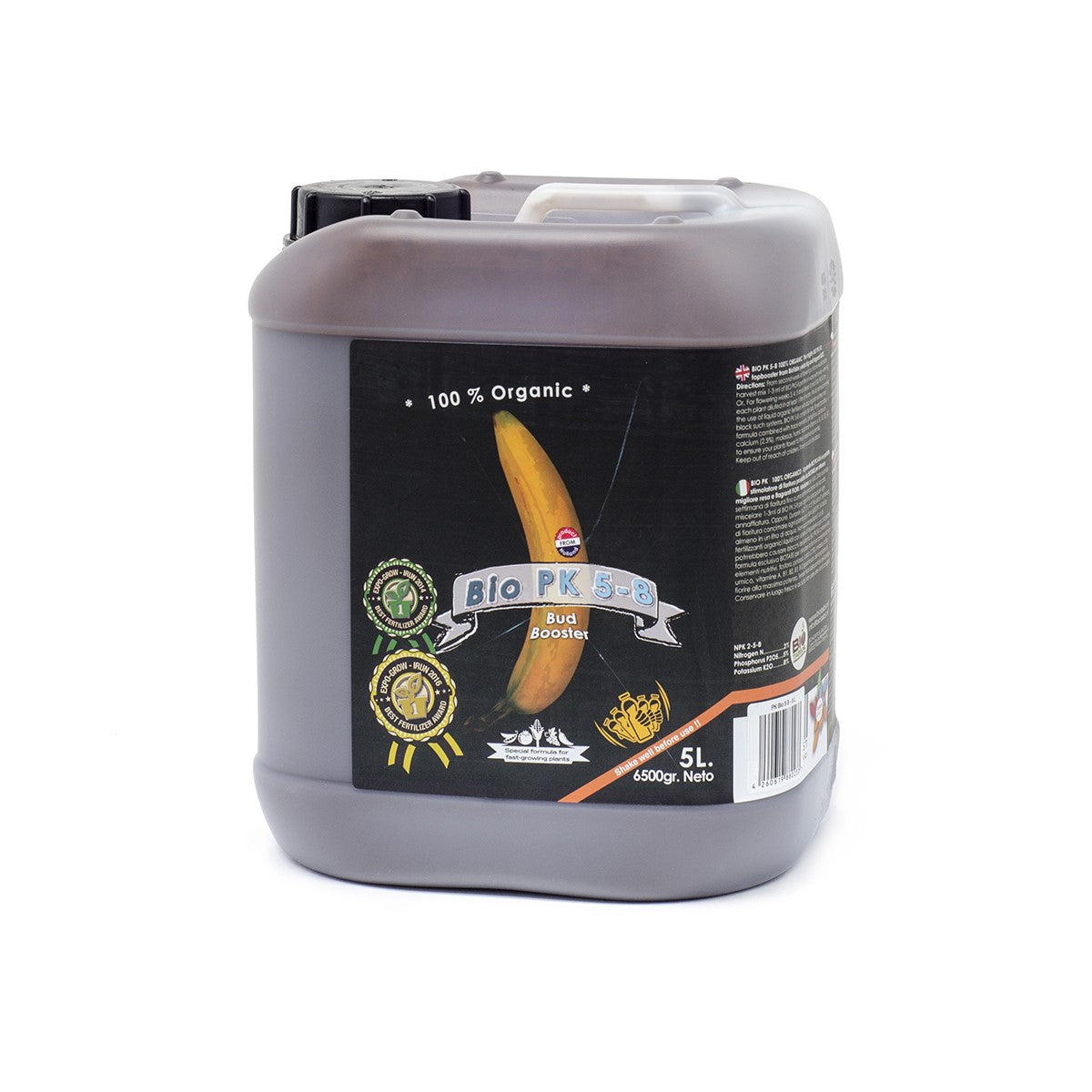 BioTabs Bio PK 5-8 bottle shown alongside the BioTabs organic nutrient range