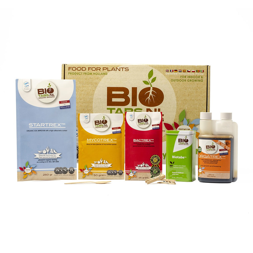 BioTabs Starterpack complete organic growing kit