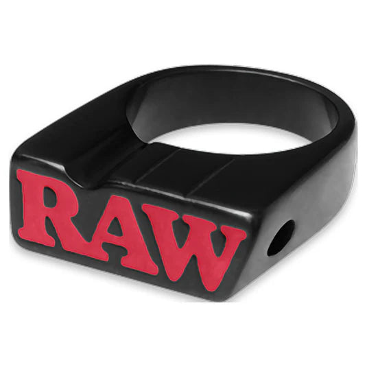 RAW Smoke Ring presented in its RAW branded collector box