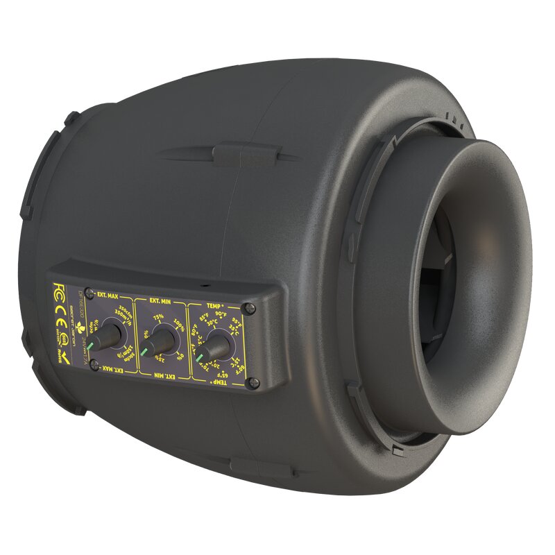 Secret Jardin Extrator EC DF16 150/250/350 m³/h com Controlo de Temperatura