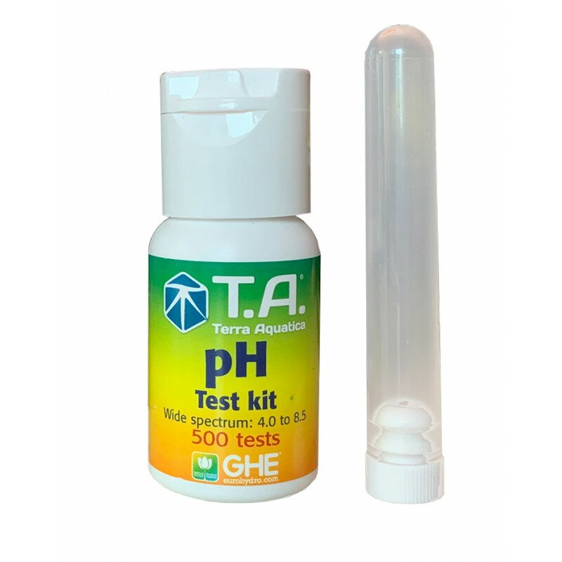Kit de Teste de pH T.A. 30ml para 500 Testes
