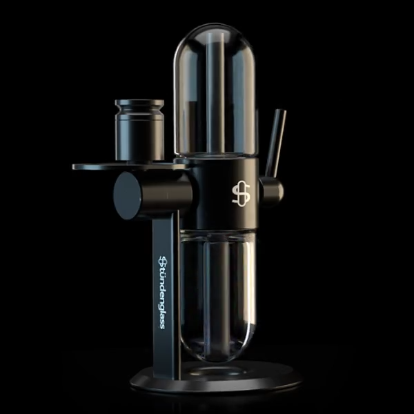 Stündenglass Gravity Infuser 45 degree adjustable mouthpiece detail