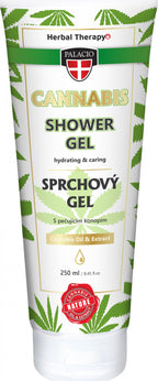 Palacio Shower Gel 250ml, back of the bottle showing product details