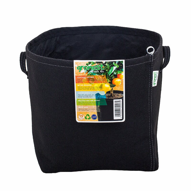Gronest Fabric Pots reinforced handles