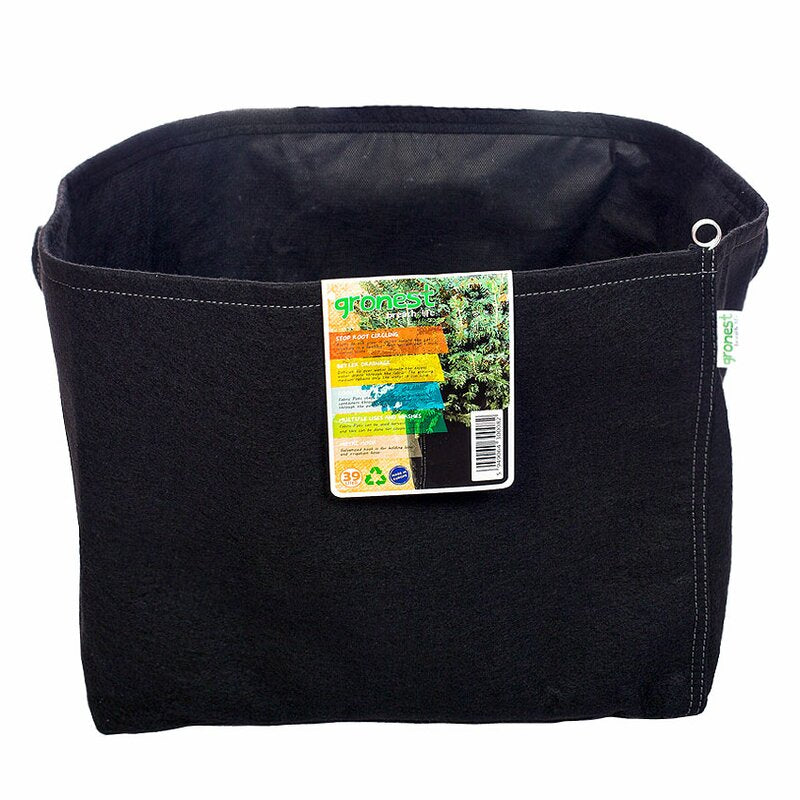 Gronest Fabric Pots 39L breathable grow pot, 36 x 36 x 30 cm